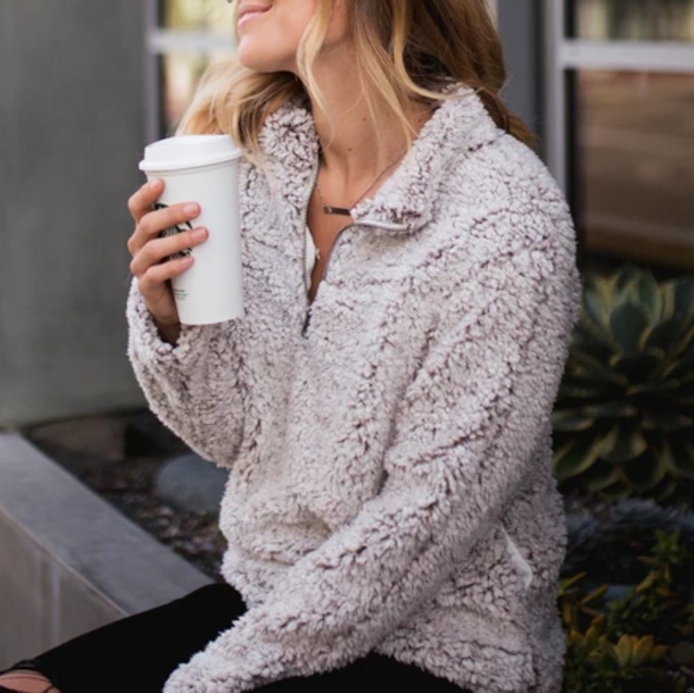 Boxercraft Pullover Sherpa Jacket - image 1